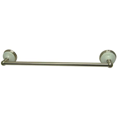 Kingston Brass Victorian 18" Towel Bar, Brushed Nickel BA1112SN